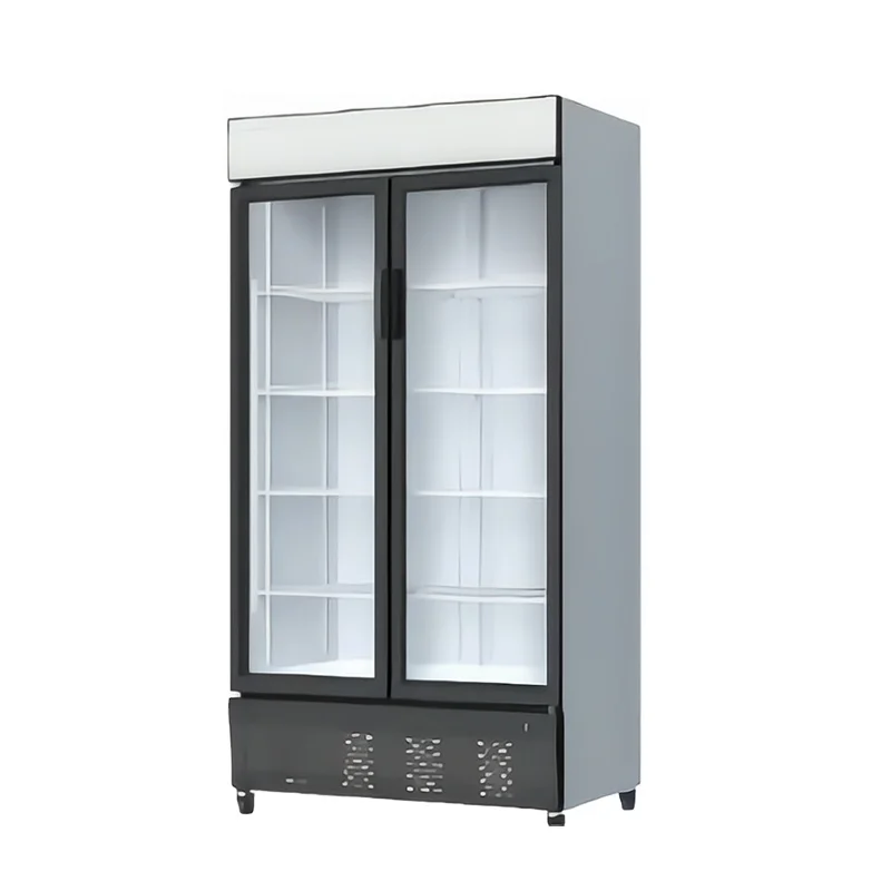 Supermarket Refrigerator 2 Door Large Showcase Display Chiller  for DDS-778WT