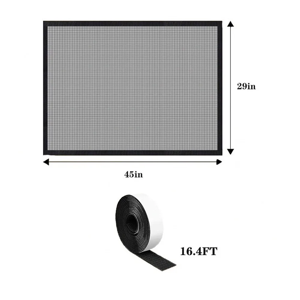 Fireplace Safety Barrier Mesh Spark Screen Heat Resistant Protective Fence For Child Indoor Home Fireplace for protection
