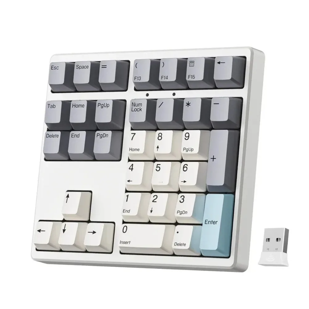 

Magicforce MF34 Mechanical keyboard Hot Swap Mini Wireless 34Key USB/2.4G Numeric Keypad gaming Accessories PBT keycaps Gifts