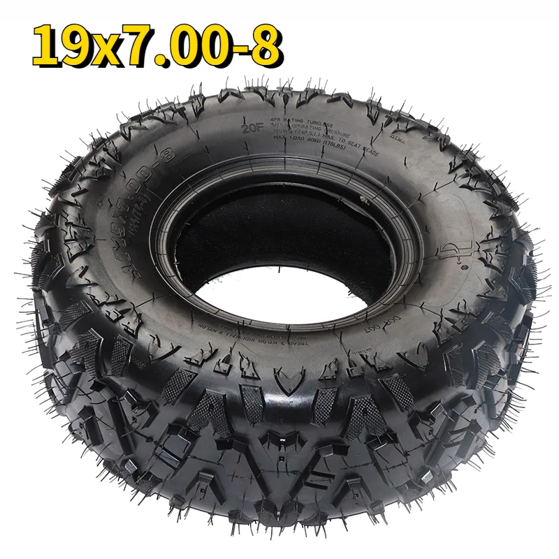 

8 inch tire 19X7.00-8 suitable for 150cc 250cc 4-wheel vehicle motorcycle front wheel 19x7.00-8 vacuum tire