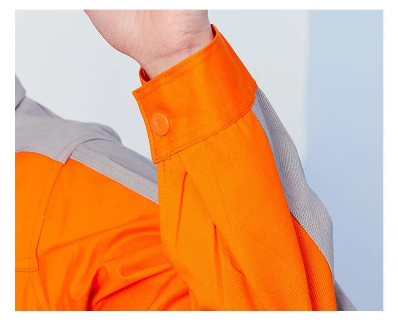 作業服セット作業服綿 100% 労働者つなぎ服作業員制服車のワークショップ溶接スーツ機械式 repqairman スーツ