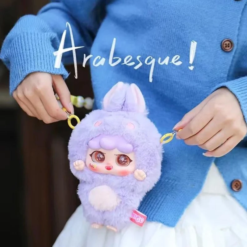 

Genuine Baby Three Migo Sneaky Plush Pendant Blind Box Tide Play Cute Animal Doll Bag Decoration Girl Christmas Gift
