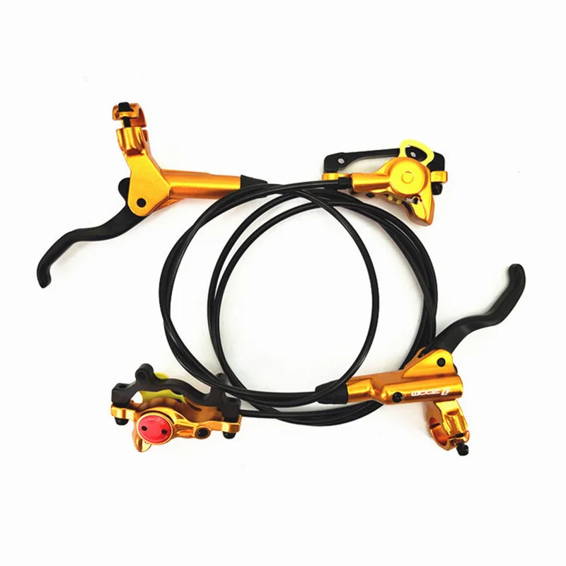 ZOOM HB875 Mountain bike Hydraulic Disc Brake Set Front Right 800mm Left Rear 1400mm MTB Bicycle Integrated cylinder oil pipe