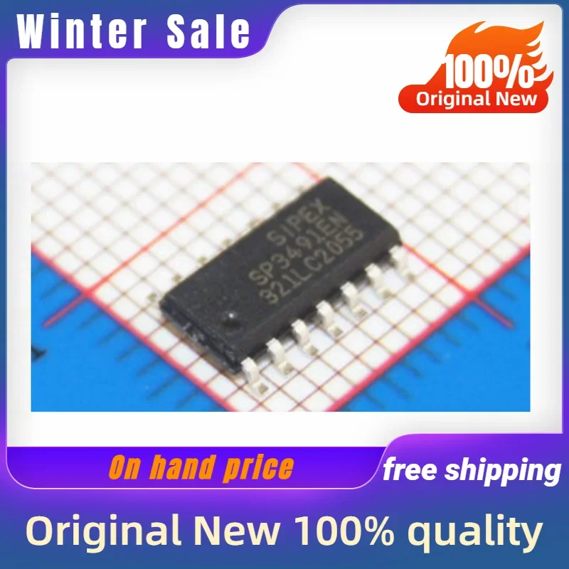 

12 шт. новый оригинальный SP3491EN SP3491CN SOP14