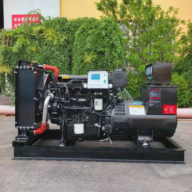 Commercial Diesel Generator Set Multi Power Multi Voltage Soundproof Genset for Hotel Hospital and Building Backup