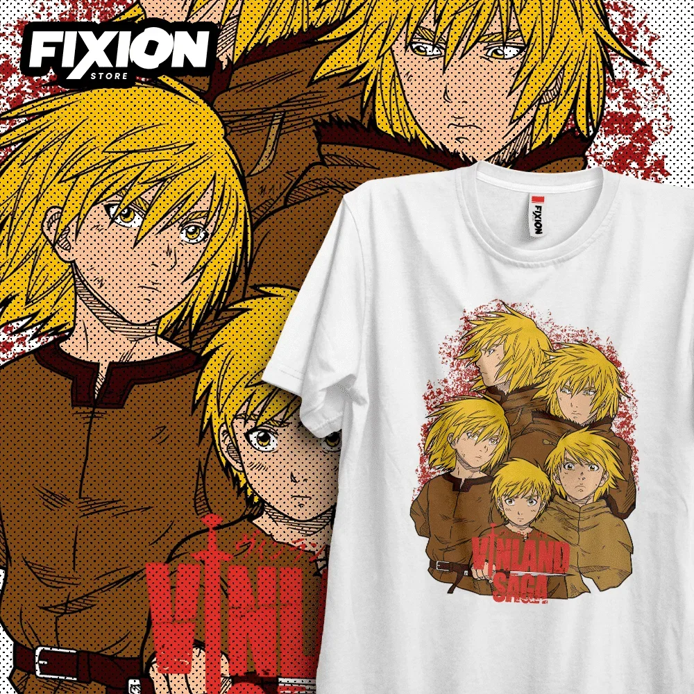 T-shirt For Anime Vinland Saga –  Abril – [Blanca] #1 Manga Tee