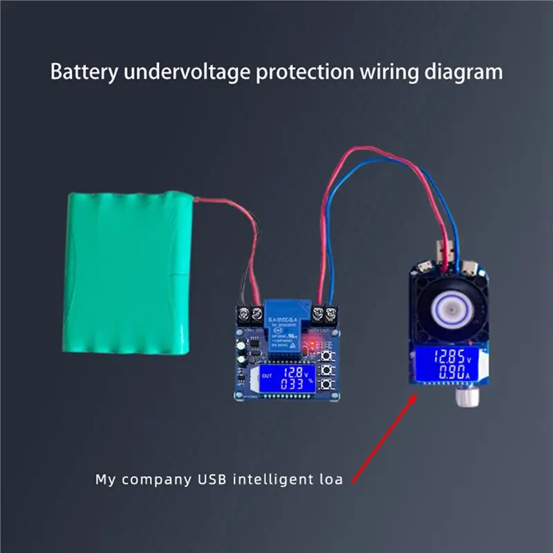 3X DC6-60V 30A Storage Battery Charging Control Module Protection Board Time Switch LCD Display XY-CD63L-Y41A
