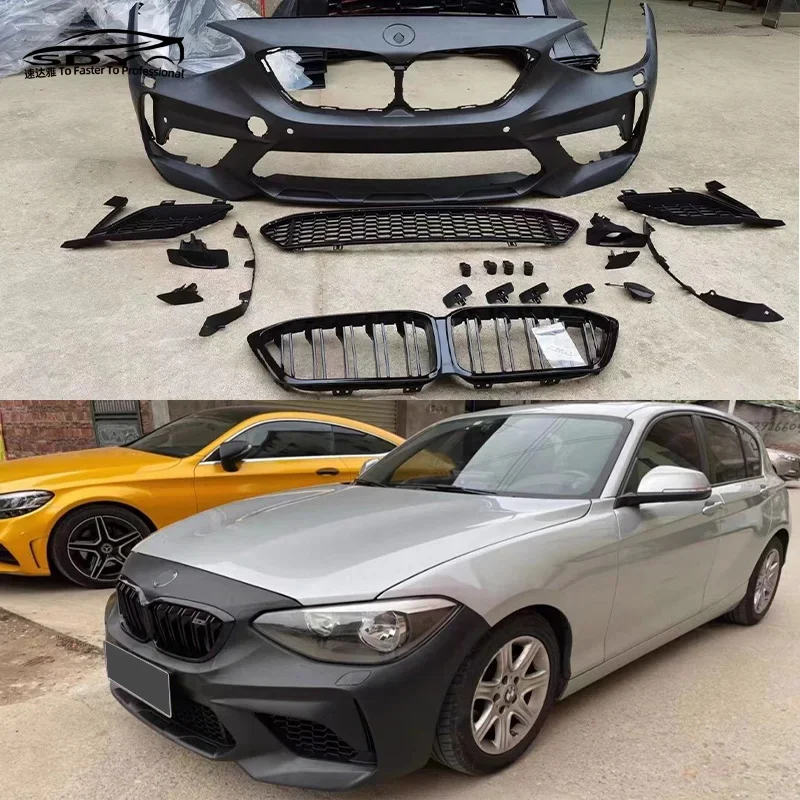

F20 Pre Lci Upgrade M2C Style Front Bumper With Front Grille for F20 1 Series Body Kit