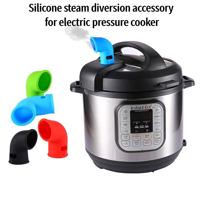 

Pressure cooker silicone fixed guide tube instantpot NINJA high-temperature steam release splitter exhaust pipe