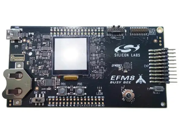 SLSTK2022A bees began EFM8BB31F64G silicon laboratory equipment development board