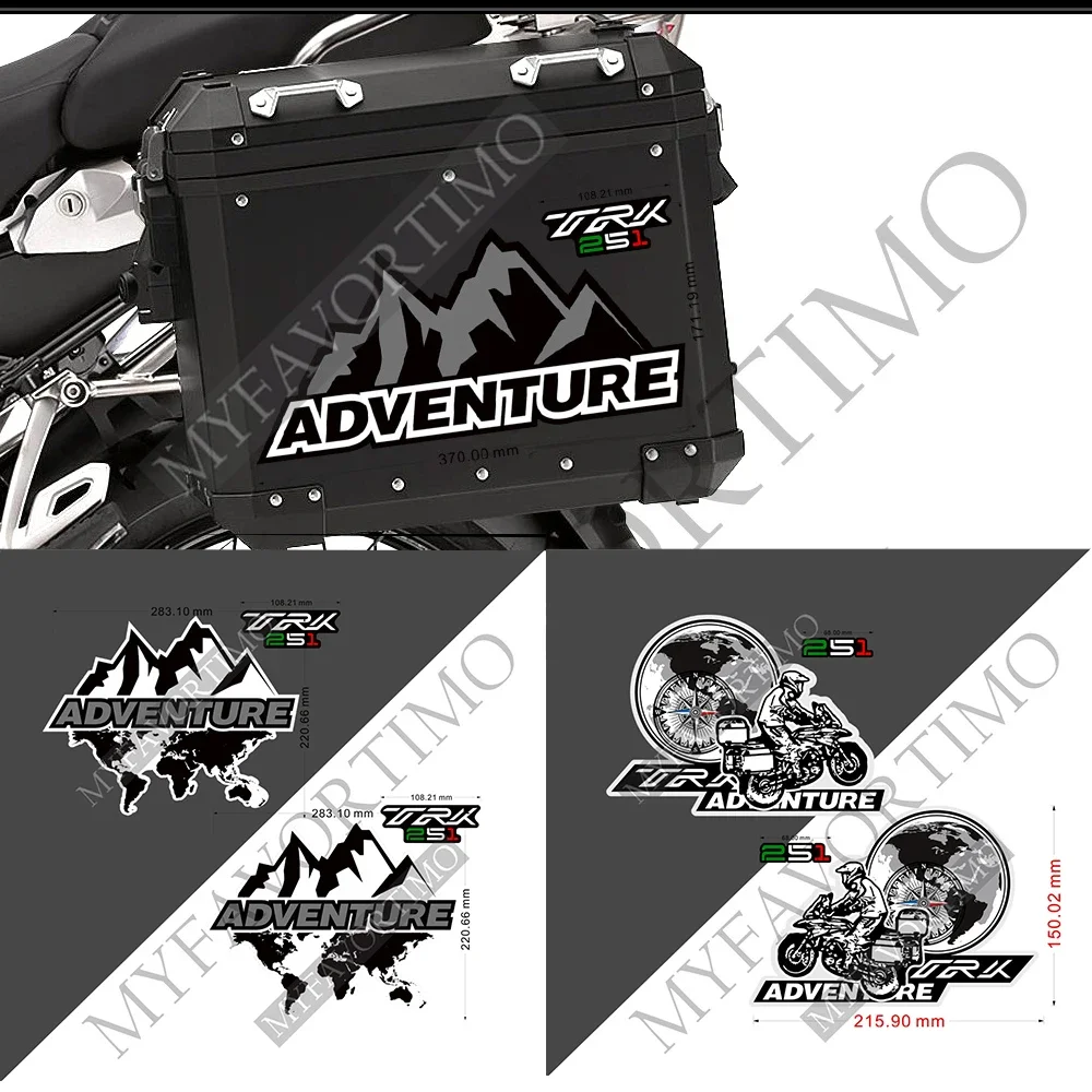 2018 2019 2020 2021 adesivos laterais superiores de alumínio da motocicleta tronco bagagem aventura casos caixa panniers para benelli trk251 trk 251