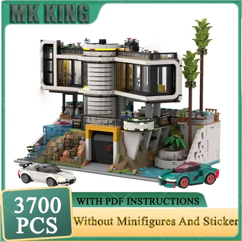 

Popular Movie Model Moc Building Blocks Modular Iron Studio Building Model Technology Bricks Construstion Gift DIY Assembly Toy