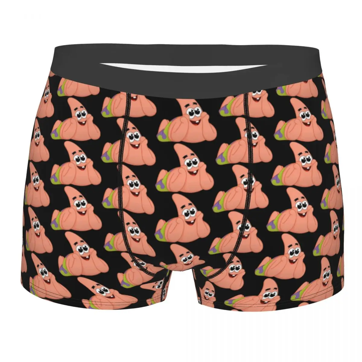 

Custom SpongeBobed Patrick Star Boxer Shorts For Homme 3D Print Underwear Panties Briefs Breathable Underpants