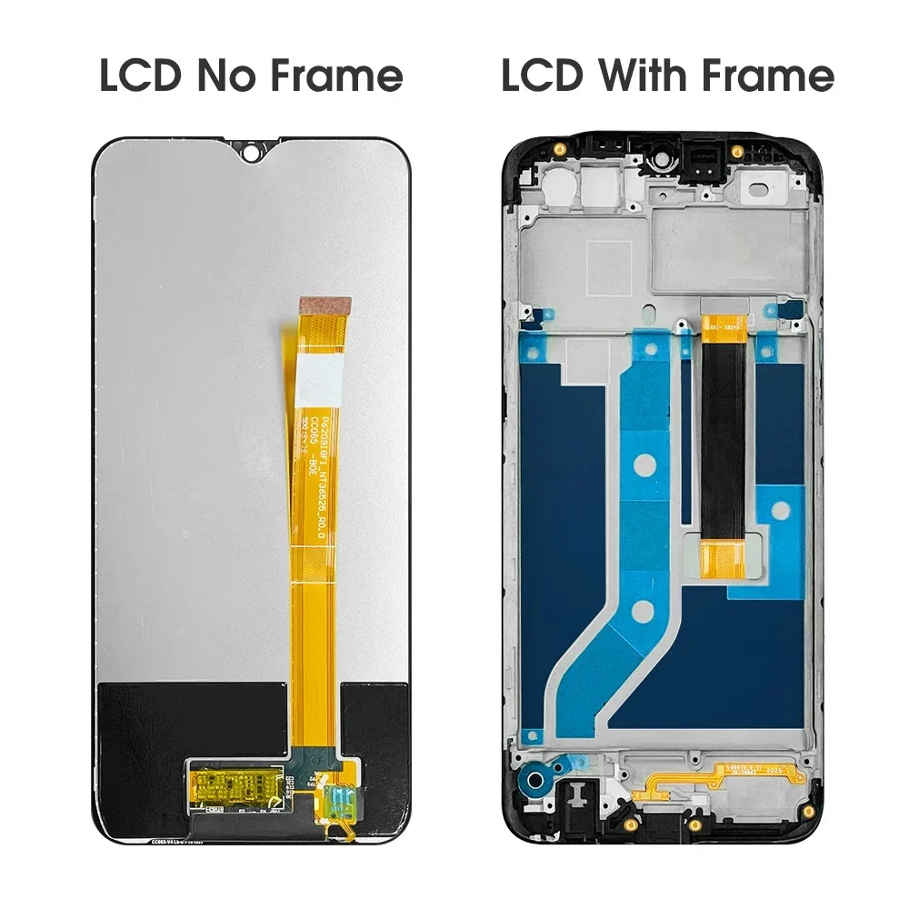 LCD Display For Oppo A12 CPH2083, CPH2077 Touch Screen with Digitizer Assembly For Oppo A12s Screen Repair with Frame