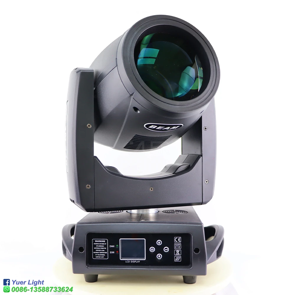 Imagem -03 - Professional Mini Sharpy Lyre Beam Moving Head Light Stage Beam Iluminação para Show Disco dj Club Boate 230w 7r Pcs por Lote