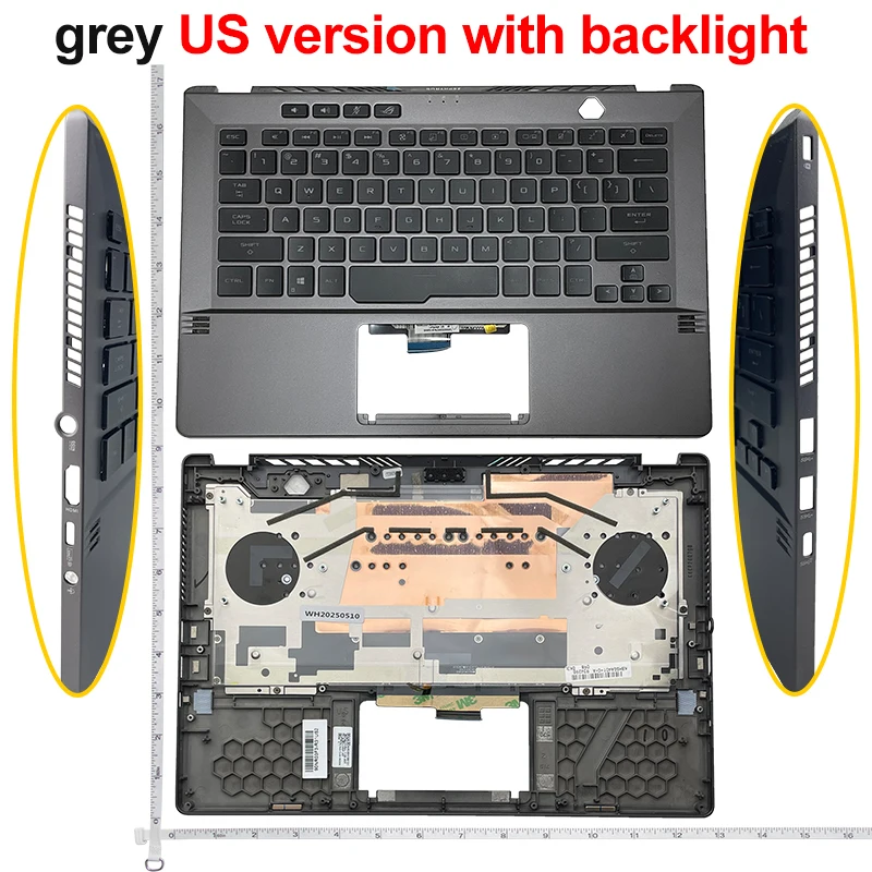 UNS/RU Laptop tastatur Für ASUS ROG Zephyrus G14 GA401 GA401U GA401M GA401I V192461B2 Backlit