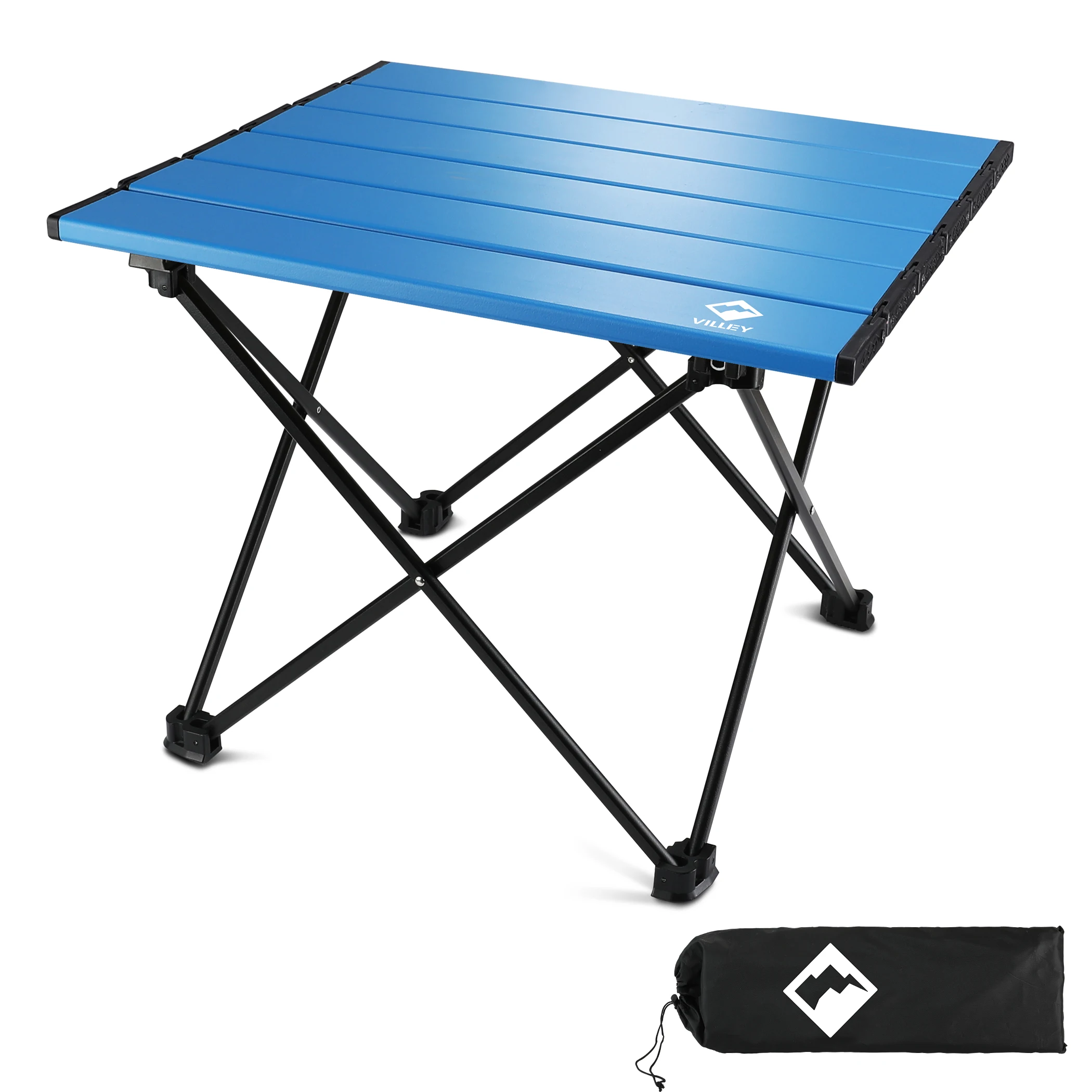 Outdoor Foldable Table Portable Camping Desk Aluminum Alloy  Folding Desk For Outdoor Garden Picnic BBQ