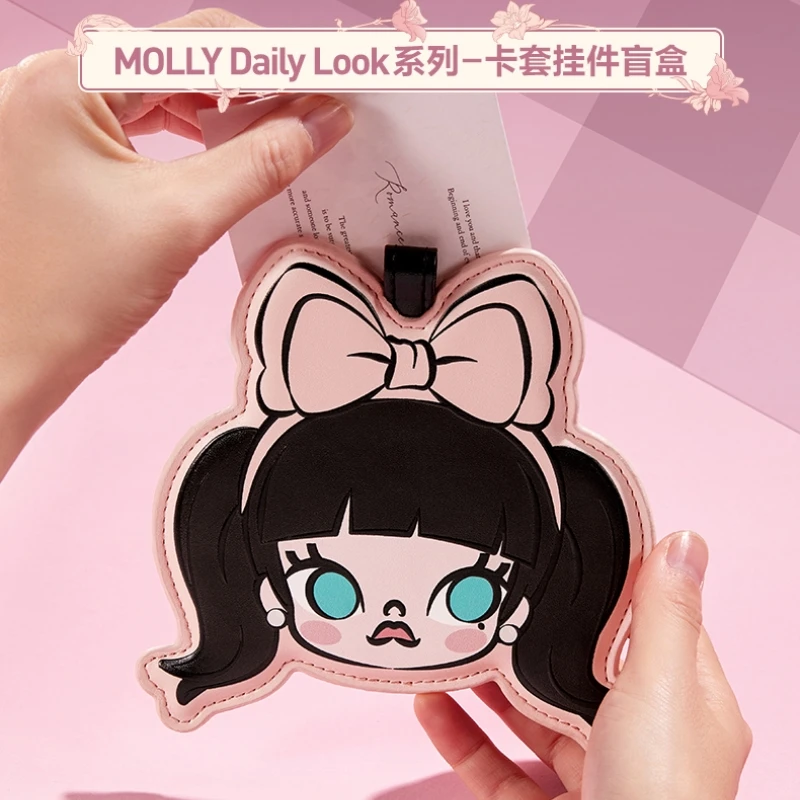 Genuine Molly Daily Look Series Phone Chain Mystery Box Molly Cardholder Pendant Blind Box Trend Periphery Girl Surprise Gift