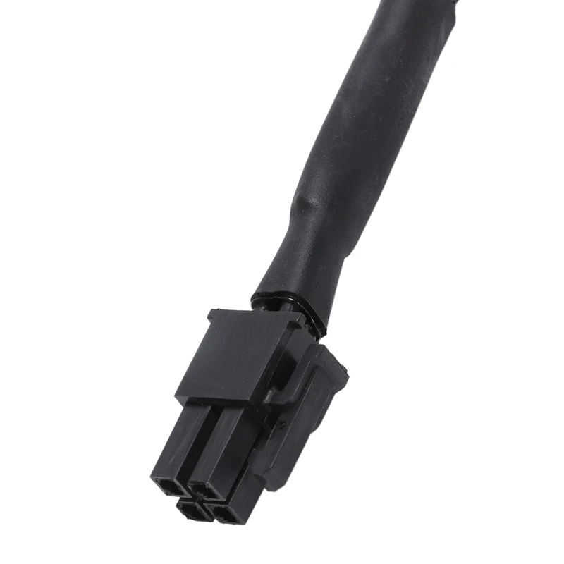 حار TTKK 20X الأكمام ATX 4 دبوس P4 ذكر إلى ATX P4 أنثى وحدة المعالجة المركزية كابل تمديد الطاقة الأسود