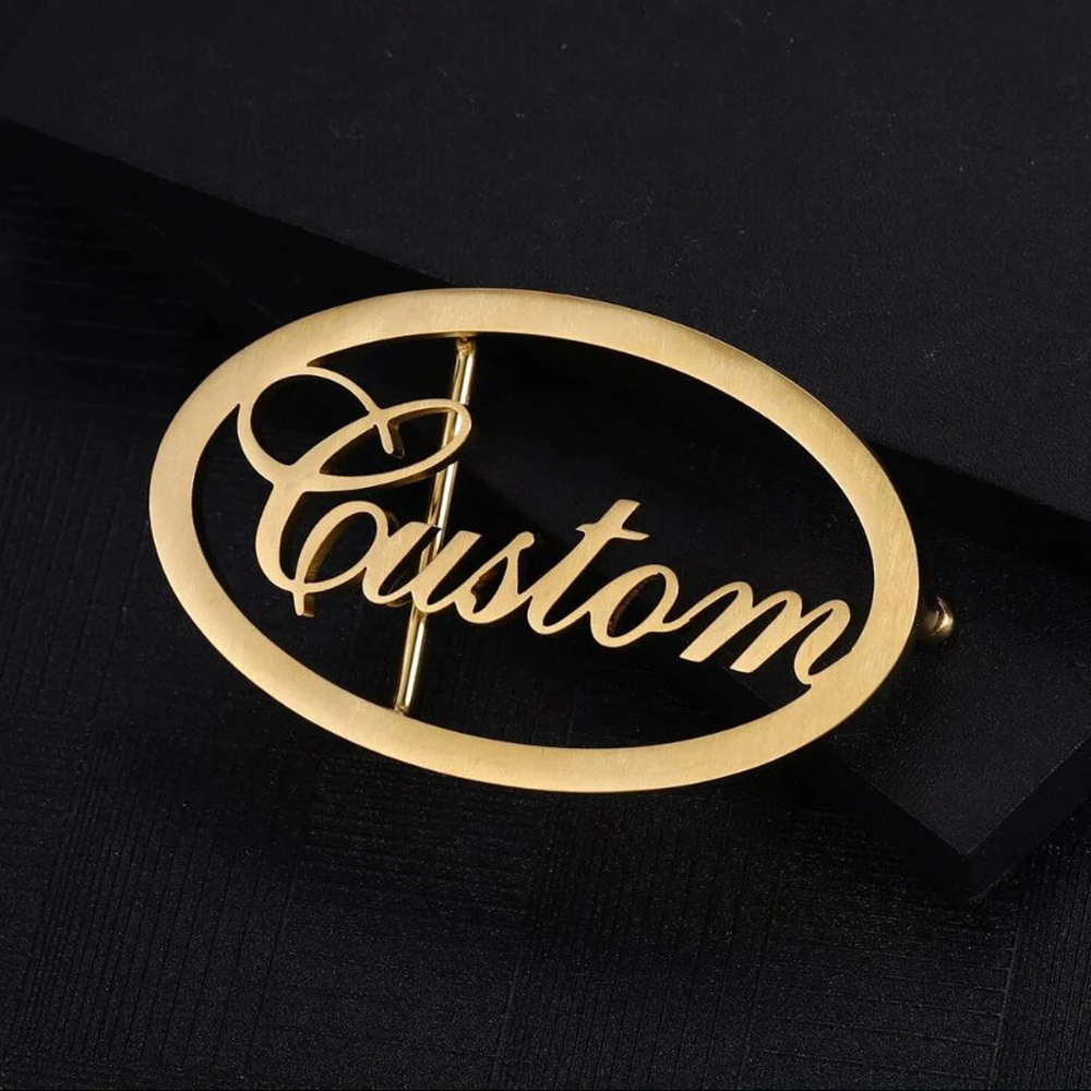 

Personalized Customized Men's High-End Belt Buckle, Versatile And Simple, A Symbol Of Men, A Unique Surprise Gift For Daily Life