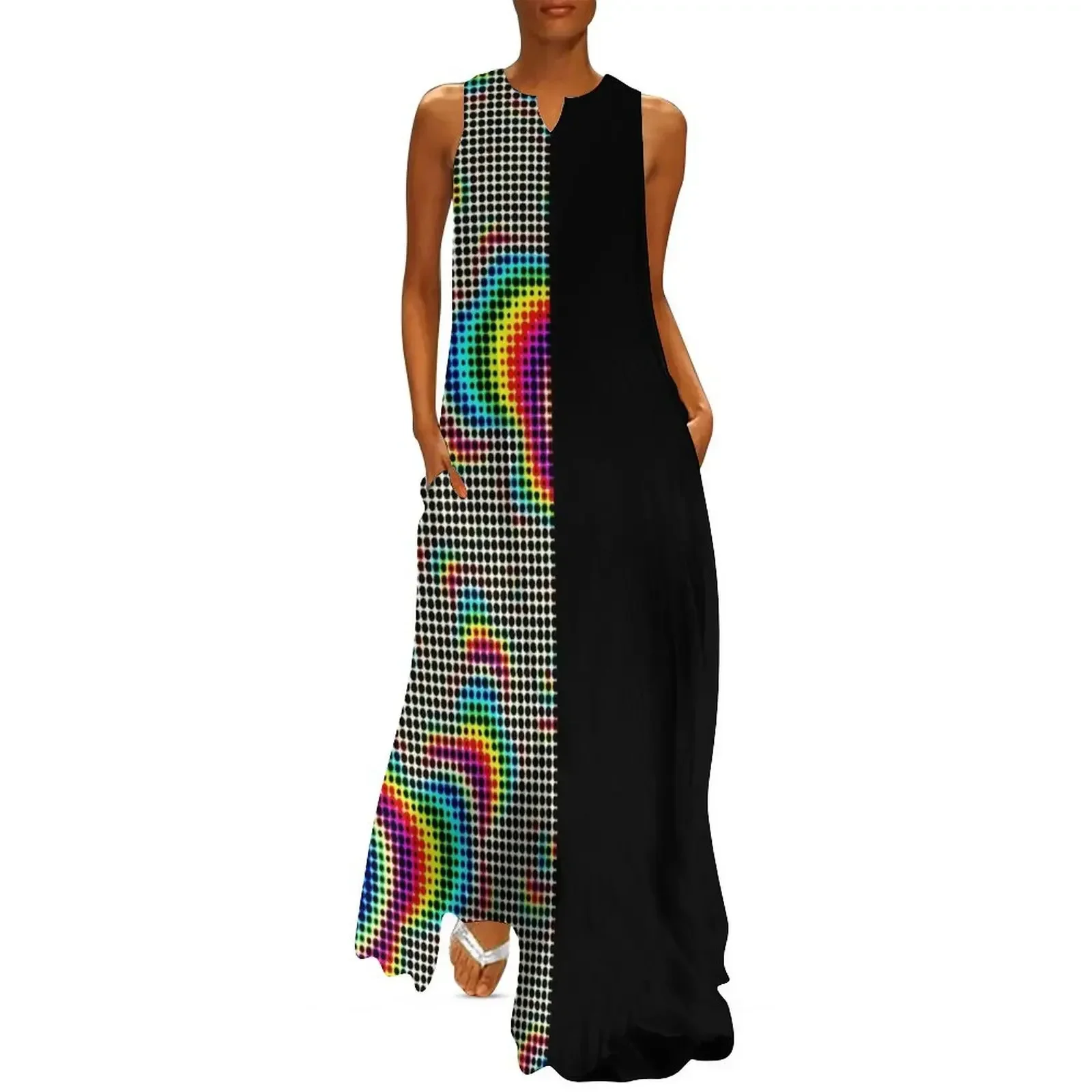 

Fashion Art - 347 Long Dress dress for woman women's elegant loose dresses long sleeve dress