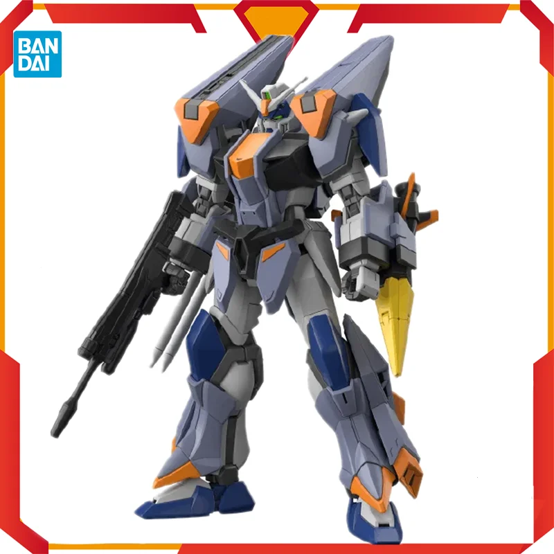 Bandai-Genuine Action Figure Anime, DUEL BLITZ, Gundam ZGF-1027M, Modelo de Montagem HGCE, Brinquedos Originais, Ornamentos Colecionáveis, Presentes