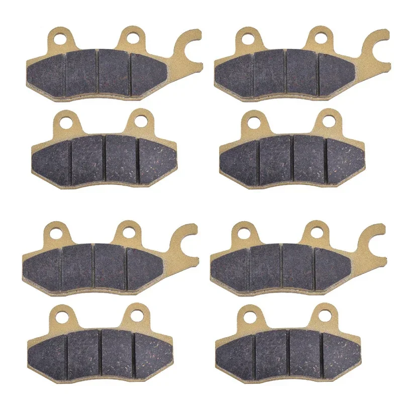 1/2/3/4Pair Motorcycle Front Brake Pads For SUZUKI For HONDA For KAWASAKI For YAMAHA Disc Tablets 2017 2018 2019 2020 2021