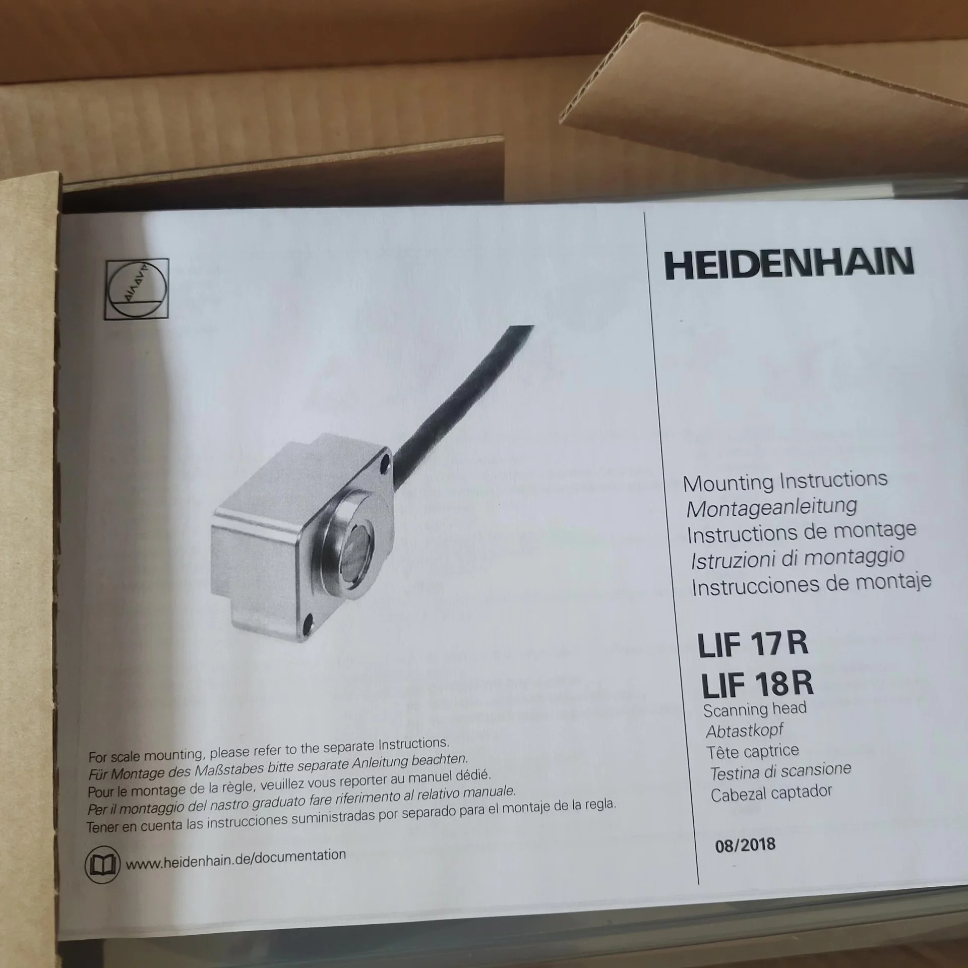 6362Y Axis Light Ruler Reading Head
