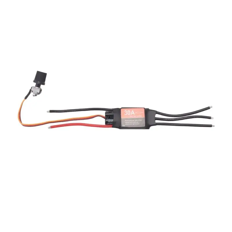 ABXE-Brushless Electric Regulation Speed Controller Self Starting ESC DIY Fan 30A Unidirectional