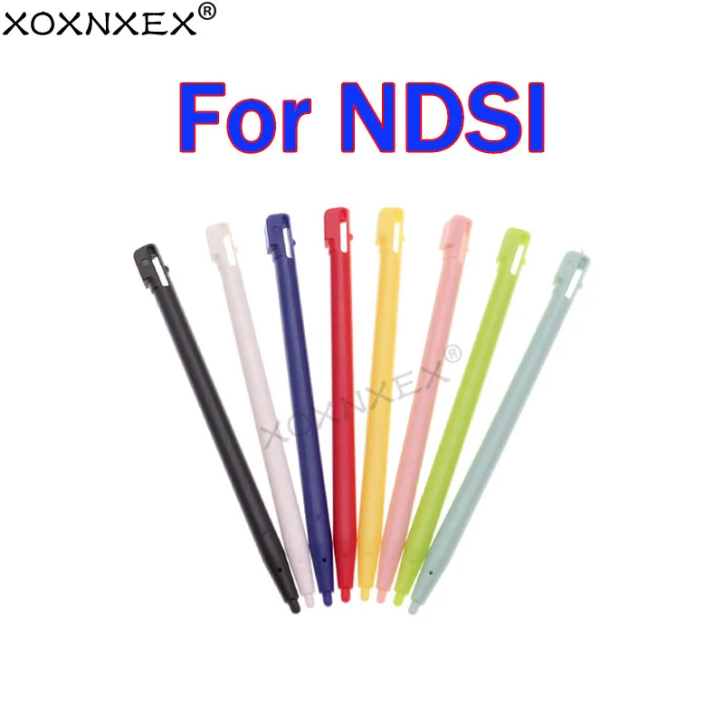 XOXNXEX 1 قطعة أسود/أبيض/أحمر/أخضر البلاستيك شاشة تعمل باللمس ستايلس القلم ل DSI ل NDSI قلم شاشة اللمس