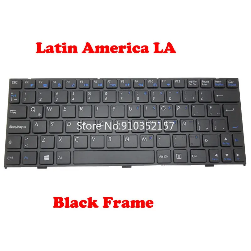 AR BR FS GK IT LA PO Keyboard For CLEVO M1110 W510TU-D W510TU-P W510LU W510TU-B W515TU W515LU W510TU-R W517PU W510TU-L W515PU-W