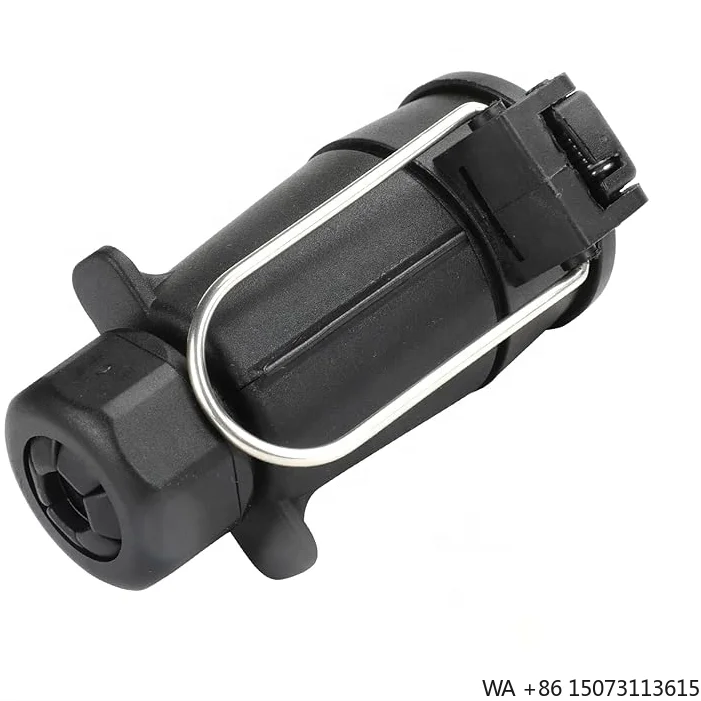 

12V Waterproof 7-Pin Trailer Socket N Type for Euro Cars RV Caravans