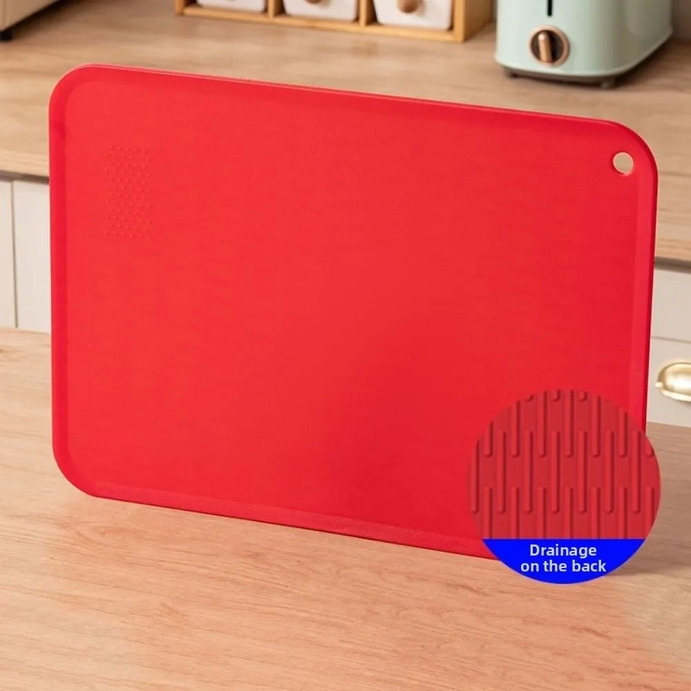 Easy To Clean Square TPU Cutting Board Anti-Mold Non-Slip Chopping Block Flexible Soft Vegetable Chopping Board Camping