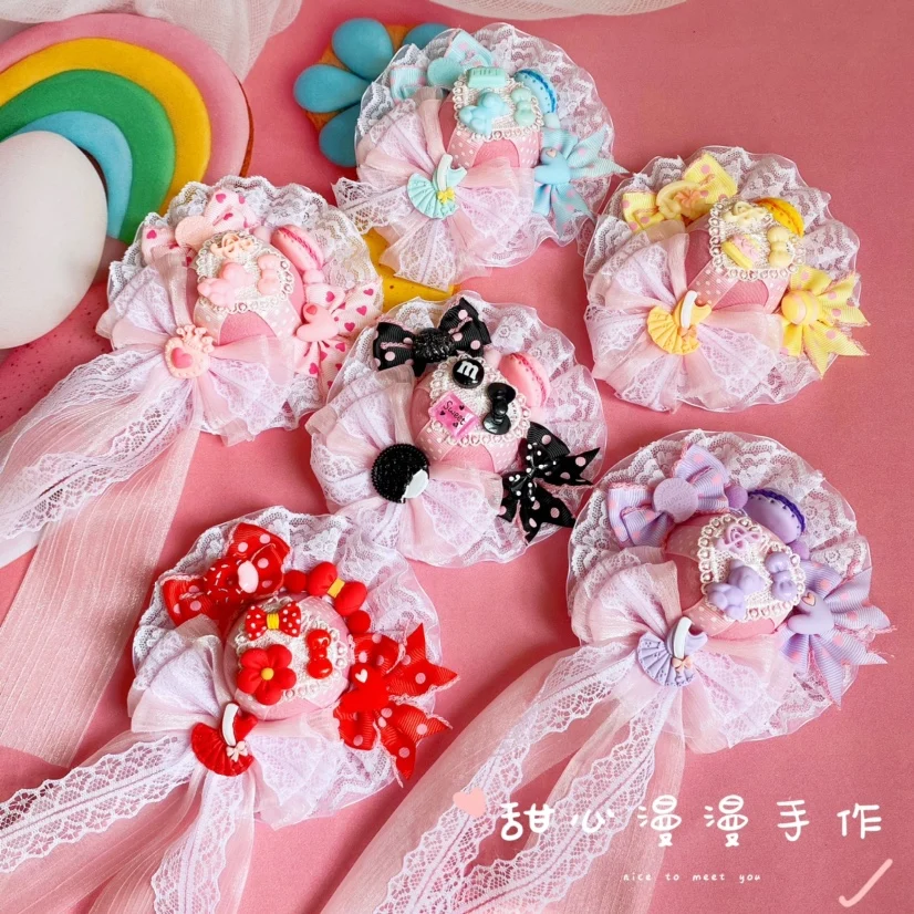 Original Lolita hat sweet Lolita hair bowknot steamer caring lovely and sweet little bear female