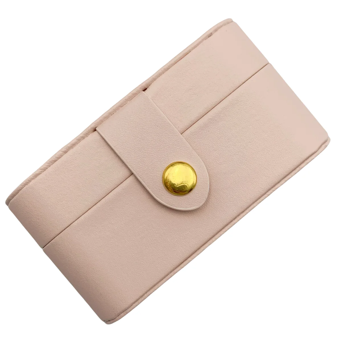portable PU leather jewelry ring, necklace, earring jewelry storage box suitable for women\'s daily travel jewelry carrying