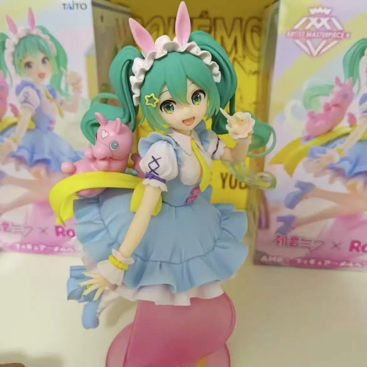 In Stock Original TAiTO AMP+ Hatsune Miku×Rody ~Fairy Tale Ver.~ PVC Anime Action Figures Desktop Doll Collectible Model Toys