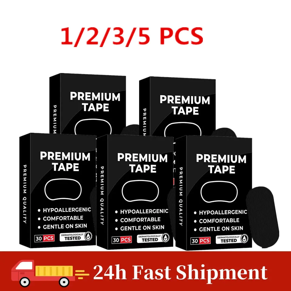 

1-5X Nasal Strips Mouth Tape sleeping Anti Snoring Sleep Best Breathing Medical Grade Improved Sleeping Snoring Relief