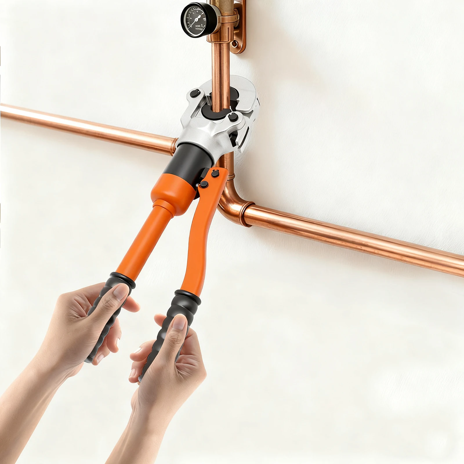CW-1632 Orange 8T Hydraulikzange, 360 ° Drehbare, hochwertige Hydraulikzange, anpassbar an verschiedene Arbeitsumgebungen – Detail 1