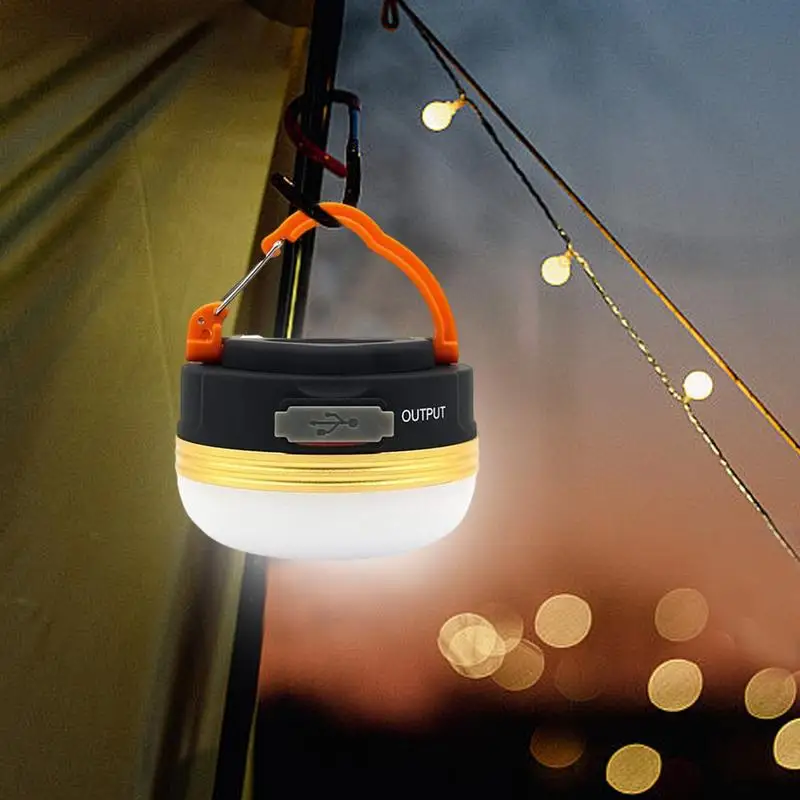 Imagem -03 - Portátil Recarregável Led Camping Light Lanterna Elétrica com Banco Magnético do Poder Base1200mah Carregamento