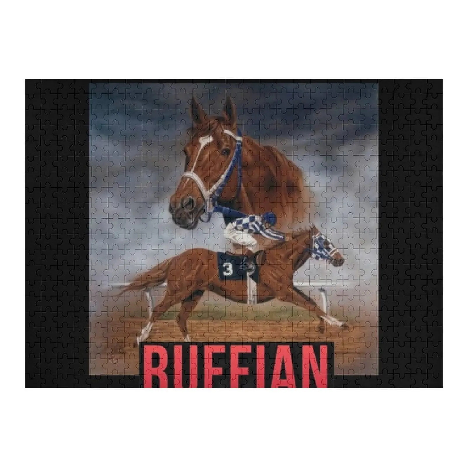 

Ruffian Horse Jigsaw Puzzle Customized Gifts For Kids Personalized Custom Child Puzzle