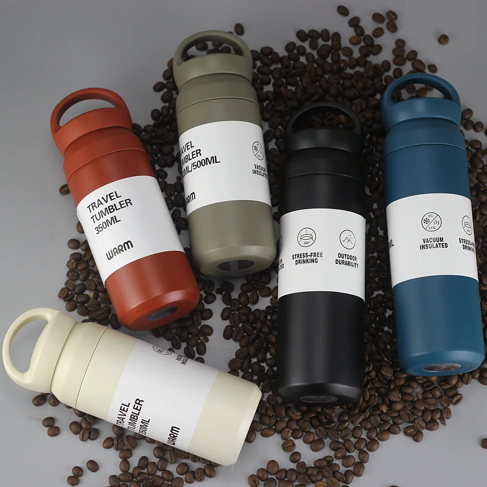 

Stainless Steel Vacuum Flask for Women, Thermos, Coffee Mug Cup, Water Bottle , Office Travel Tea Mug, Fashion Tumbler 500ml