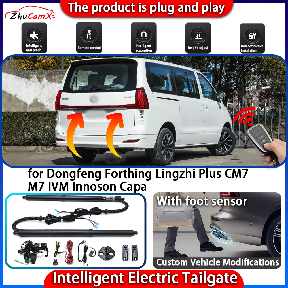 

Smart Powered Tailgate System for Dongfeng Forthing Lingzhi Plus CM7 M7 IVM Innoson Capa Automatic Intelligent Trunk Lift Kit