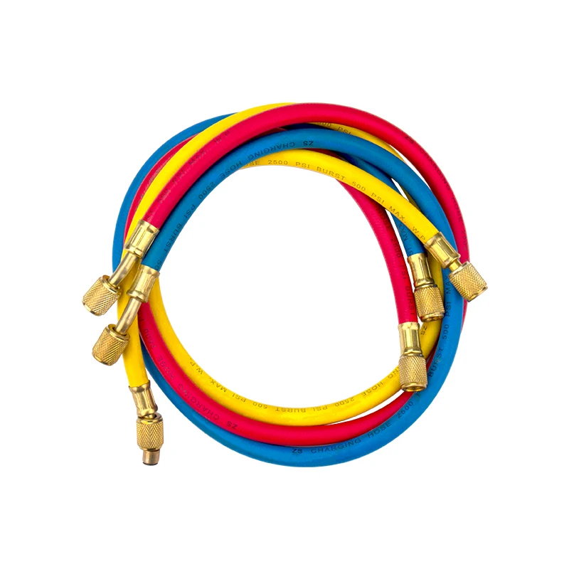 R134a R12 R22 R404a A/C Manifold Gauge Set with Hose for Household / Automobile A/C Air Conditioning Auto parts AC accessories