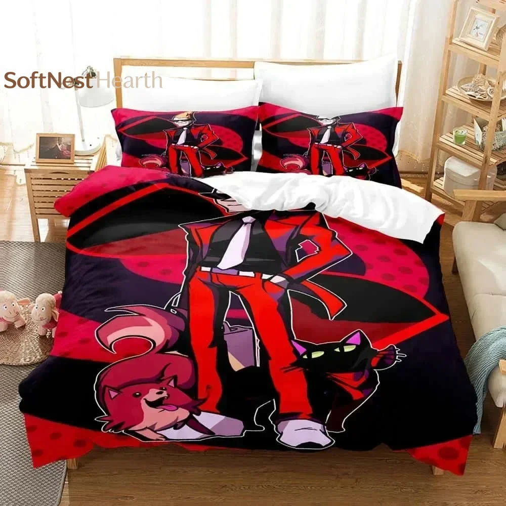 2026 Cute Cartoon Les Barbapapa Bedding Set Soft Duvet Cover Adult Kids Bedroom Single Double King Size Bed Duvet Cover Pillow C