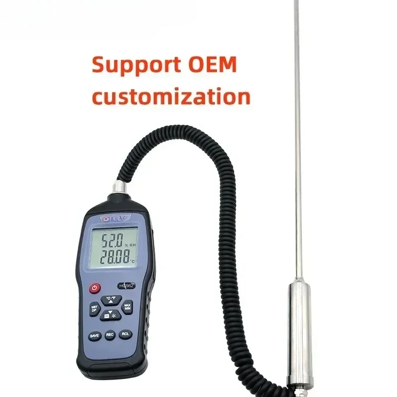 

HG982 USB Handheld portable wireless split dew point temperature and humidity data logger meter for engineering