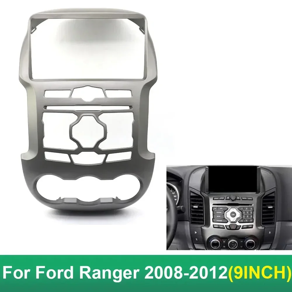 

Автомобильная рама для Ford Ranger 2008-2012Stereo DVD Dash Kit, двойная Din рамка, адаптер для отделки панели, с кронштейном