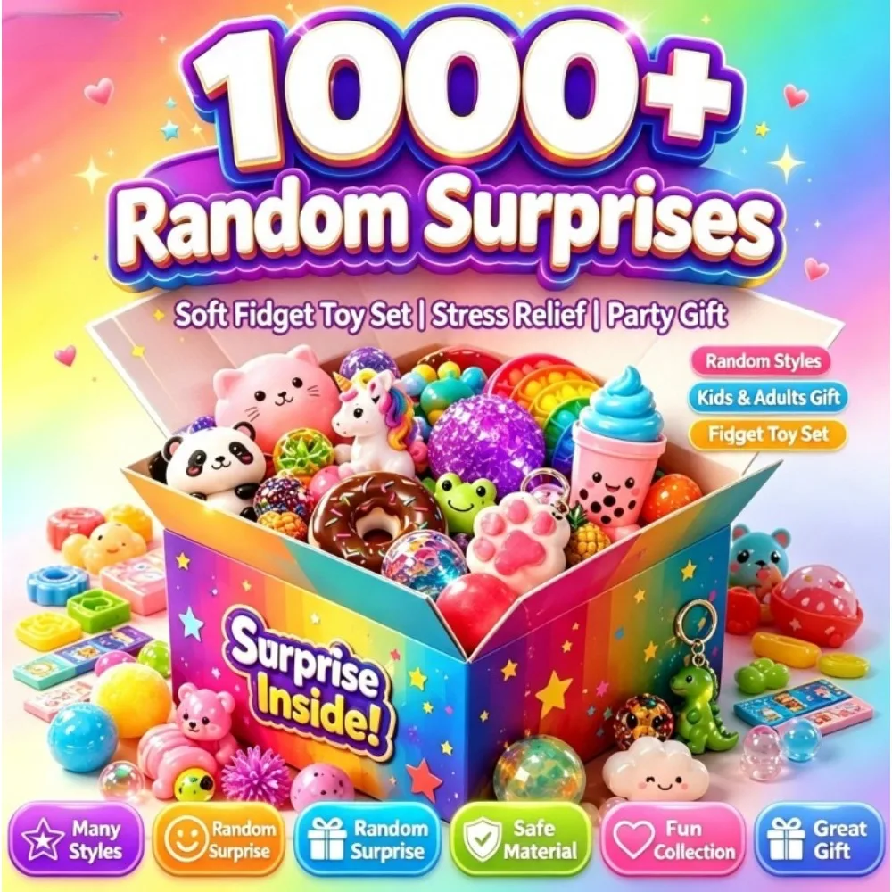 2026 Hot Randomly designed blind box surprise toy with slow rebound, soft kneading, Fidget stress relief, randomly send 1 piece