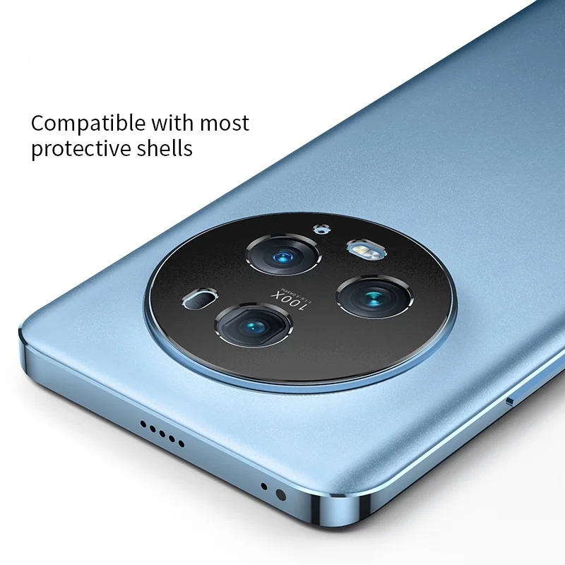 Para Honor Magic7 RSR Porsche Design 7 6 Pro 6 Lite Ultimate cámara bisel cubierta de marco de Metal película hueca Protector de lente tapa Stick