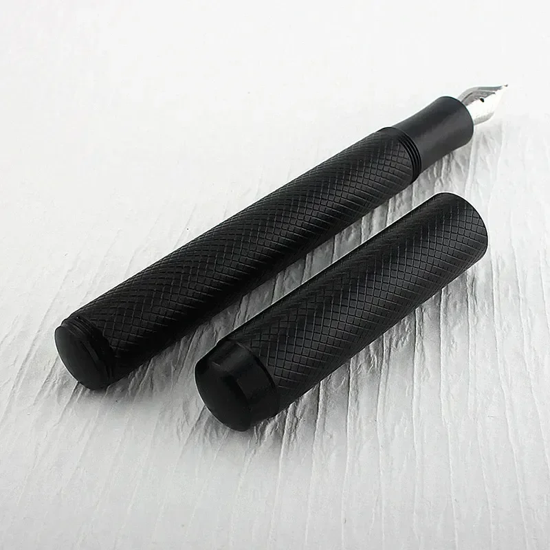 Luxuriöser Füllfederhalter aus Metall mit Taschentuch, extra feine Spitze, 0,5 mm Tintenstift – Detail 13