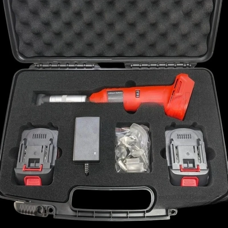Cordless Brushless Mini Angle Grinder - Lithium Battery Long Neck Micro Engraving Grinding Carving Machine